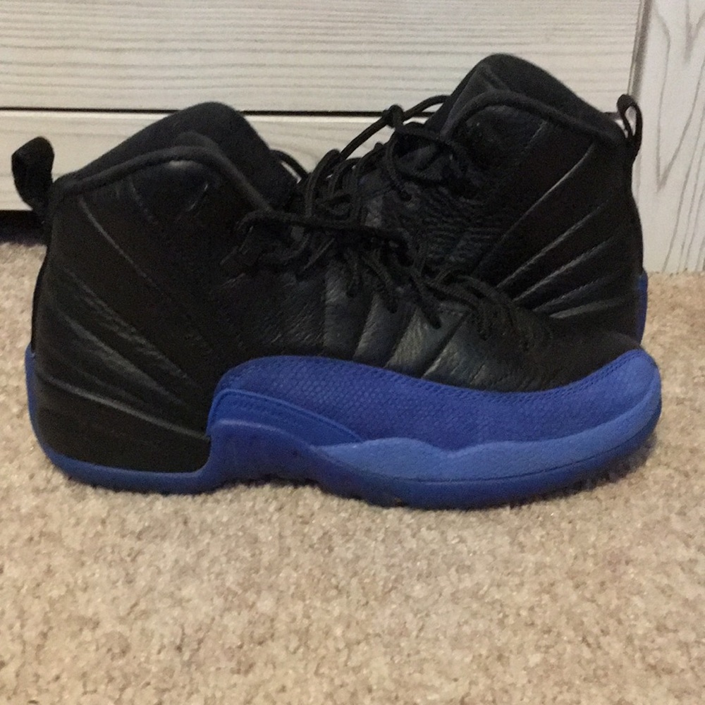 Black/Blue Jordan’s boy shoes